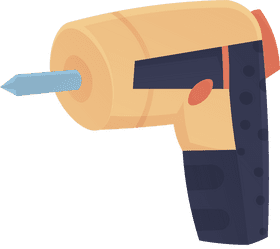 Screwdriver Electric clipart