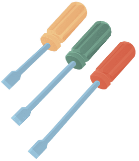 Screwdrivers clipart