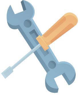 Screwdriver Wrench clipart