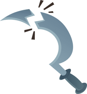 Sickle Broken clipart