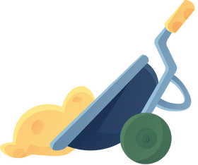 Wheelbarrow Sand clipart