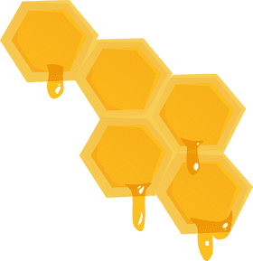 Beehive Honeycomb clipart
