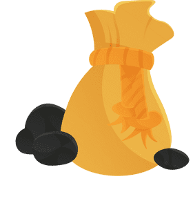 Coal Bag clipart