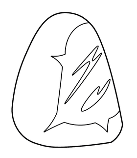 Coal black and white clipart