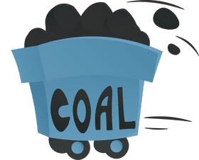 Coal Cart clipart