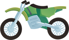 Dirt Bike Modern clipart