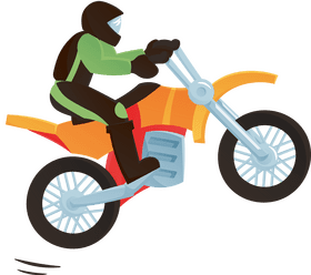 Dirt Bike Modern clipart