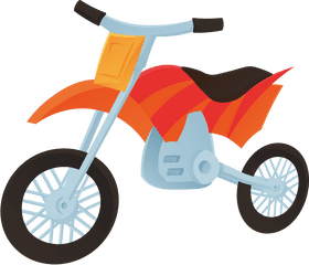 Dirt Bike Modern clipart