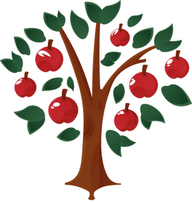 Fruit Tree Apple clipart