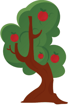 Fruit Tree Apple clipart