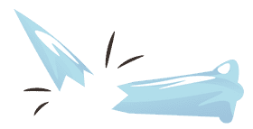 Icicles Broken clipart