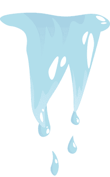 Icicles Melting clipart