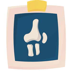 Knee X Ray clipart