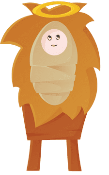 Manger Newborn clipart