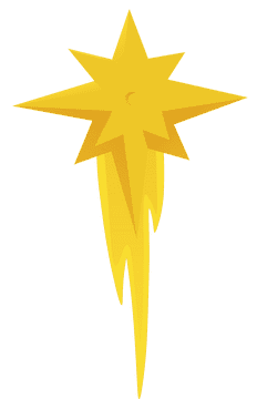 Manger Star clipart