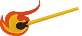 Matches Burning clipart