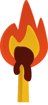 Matches Burning clipart
