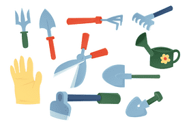 Gardening Tools vector