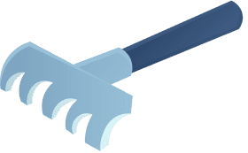 Gardening Tools Rake clipart