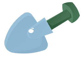 Gardening Tools Shovel clipart