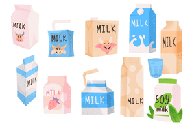 Milk Carton vector
