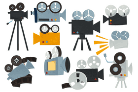 Movie Camera vector