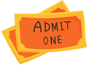 Movie Ticket Dual clipart
