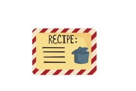 Recipe Card clipart