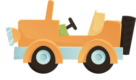 Safari Jeep clipart