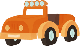 Safari Jeep clipart