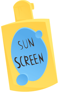Sunscreen Bottle clipart