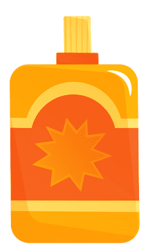 Sunscreen Bottle clipart