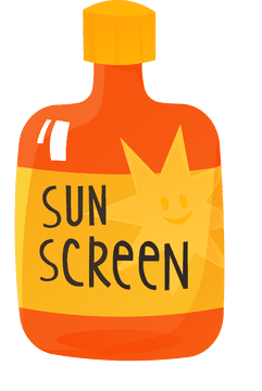 Sunscreen Bottle clipart