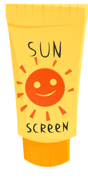 Sunscreen Tube clipart