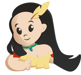 Pocahontas Torso clipart