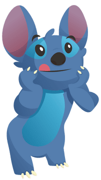 Stitch cartoon clipart