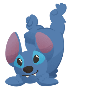 Stitch Upside Down clipart