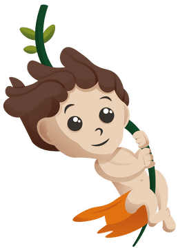 Tarzan Liana clipart
