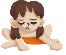 Tarzan Sitting clipart