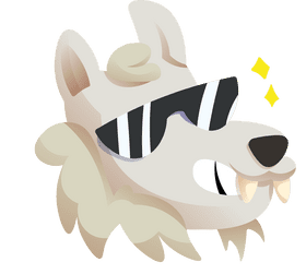 Werewolf Head clipart