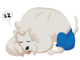 Werewolf Sleep clipart