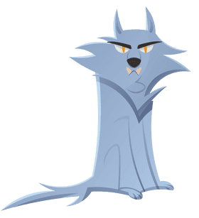 Werewolf Wolf clipart