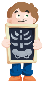 Xray Boy clipart