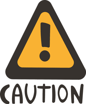 Xray Warning caution clipart