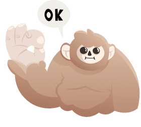 Yeti OK clipart