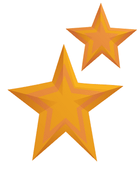 Christmas Star Double clipart