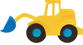 Bulldozer clipart