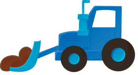 Bulldozer clipart