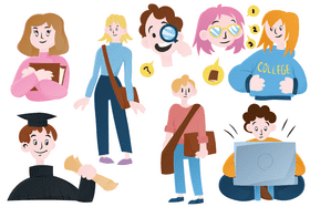 College Student vector