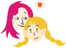 Diversity Girls clipart